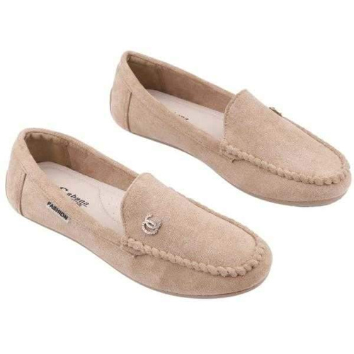Balerinki damskie  7AMK05-8.D.BEIGE   (36/41,12par)