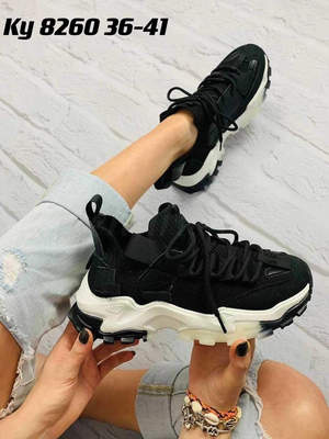 Buty sportowe damskie 7A8260-1.BLACK (36/41 12par)