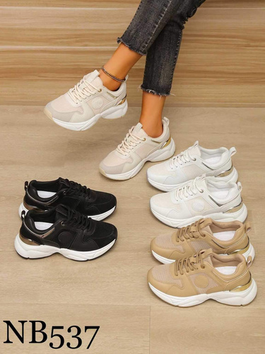 Buty sportowe damskie 7ANB537.WHITE (36/41,12par)