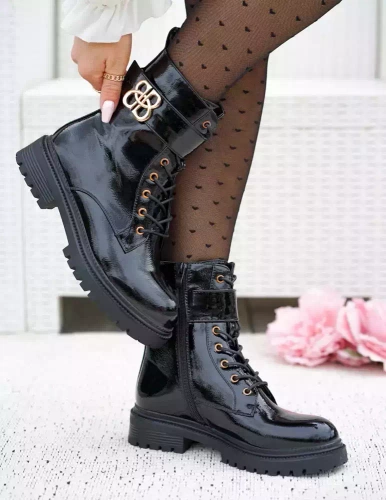 Botki damskie SU765.BLACK (36/41,12par)