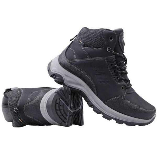 Trzewiki damskie B2040-2.BLACK/GREY (36/41,8par)