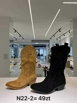 Kozaki damskie 7AN22-2.KOLORDOWYBORU  (36/41,12par)