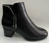 Botki damskie D3128.BLACK (36/41,12par)