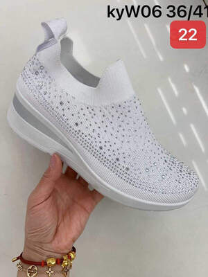 Buty sportowe damskie 7AKYW06.WHITE (36/41,12par)