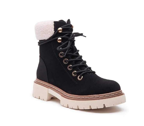 Trzewiki damskie F6278.BLACK (36/41,12par)