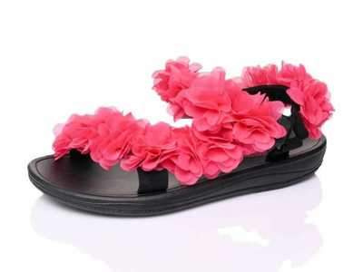 Sandały damskie DZ309-5.FUSHIA (36/41,12par)