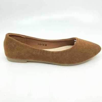 Balerinki damskie 7AB10-10.CAMEL (36/41,12par)