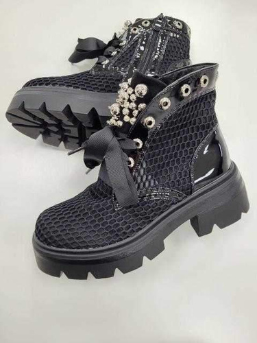 Botki damskie A9902E.BLACK (36/41,12par)