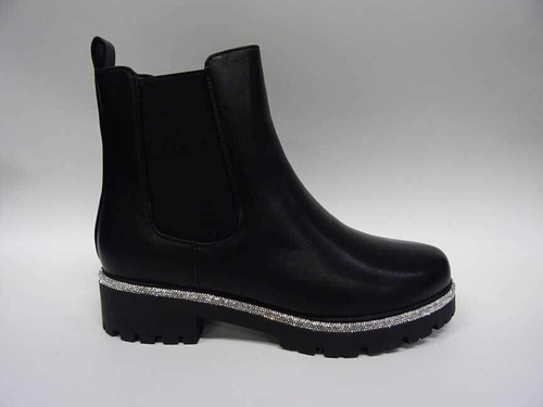 Botki damskie      7A50203-1.BLACK    (36/41,12par)