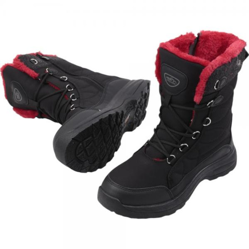 Trzewiki damskie BG21-5.BLACK/RED (36/41,8par)