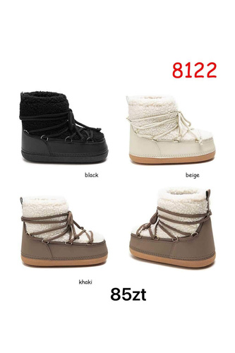 Botki damskie 7A8122.WHITE (36/41,10par)