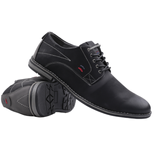 Półbuty męskie 1AB64T-10.BLACK/GREY (46/48,6par)