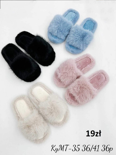 Kapcie damskie MT-35.MIX (36/41,36par)