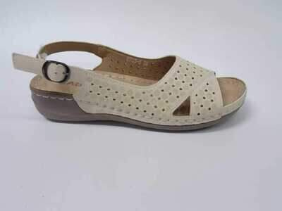 Sandały damskie 7A6753-5.BEIGE (36/41,12par)