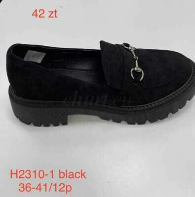 Półbuty damskie 7AH2310-1.BLACK (36/41,12par)