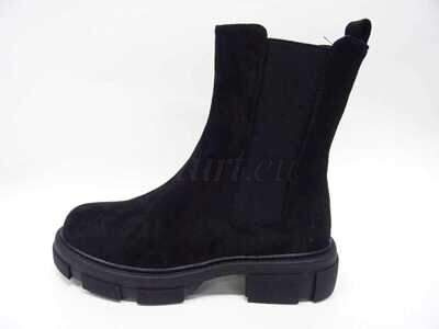 Botki damskie 7AH2217-1.BLACK Ocieplane (36/41,12par)