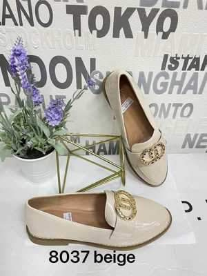 Balerinki damskie 7A8037.BEIGE (36/41,12par)