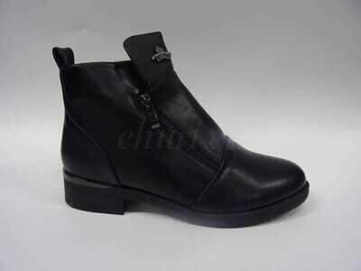 Botki damskie ocieplane 7A959-2.BLACK (37/41,12par)