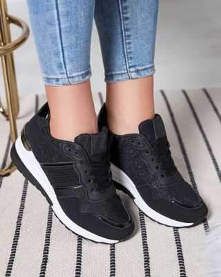 Buty sportowe damskie 7A6825.BLACK (36/41,12par)