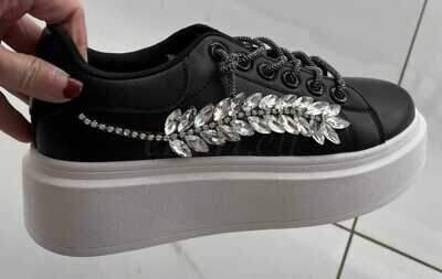 Buty sportowe damskie 7AN09.BLACK (36/41,12par)