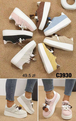 Buty sportowe damskie C3930.KOLORDOWYBORU (36/41,12par)