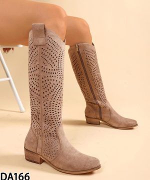 Kozaki damskie ocieplane   7ADA166.KHAKI  (36/41,12par)