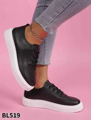 Trampki damskie 7ABL519.BLACK (36/41,12par)