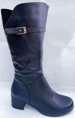 Kozaki damskie LT6565.BLACK (36/41,12par)