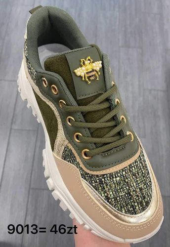 Buty sportowe damskie 7A9013.GREEN (36/41,12par)