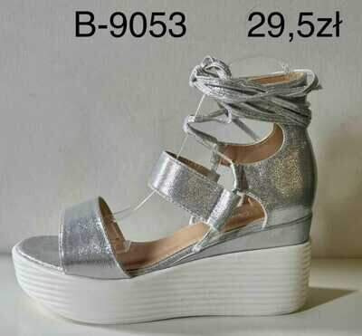 Sandały damskie 7AB-2053.SILVER (36/41,12par)