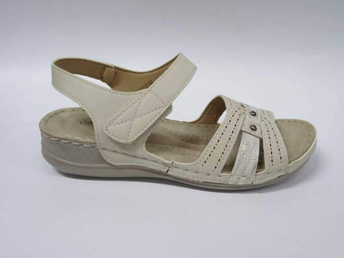 Sandały damskie 7A21004-4.BEIGE (36/42,12par)