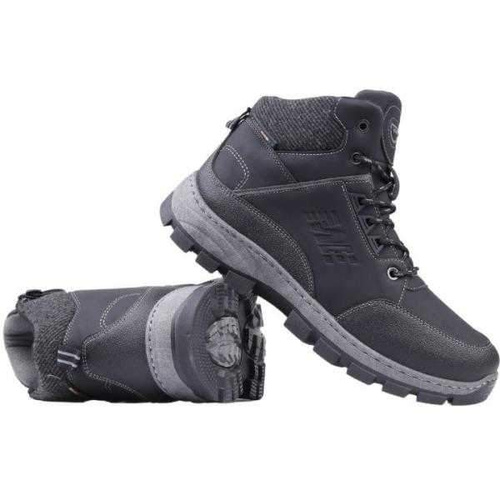 Trzewiki męskie A2040-2.BLACK/GREY (41/46,8par)