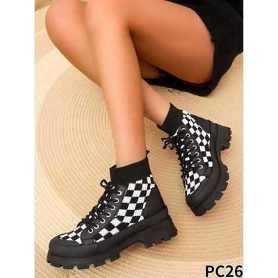 Botki damskie 7APC26.BLACK (36/41,12par)