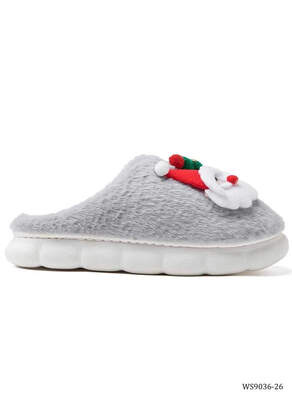 Kapcie damskie   7AWS9036-26.GREY   (36/41,12par)