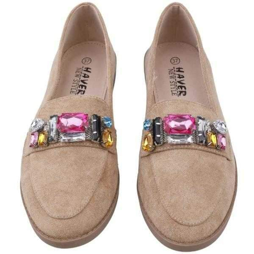 Balerinki damskie SK05A-8.BEIGE (36/41,12par)
