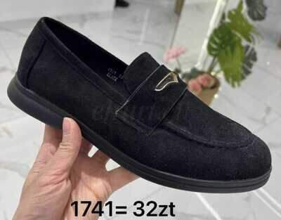 Półbuty damskie 7A1741.BLACK (36/41,12par)