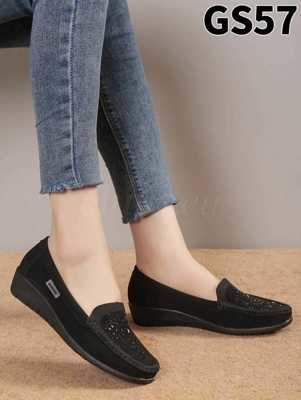 Balerinki damskie 7AGS57.BLACK (36/41,12par)