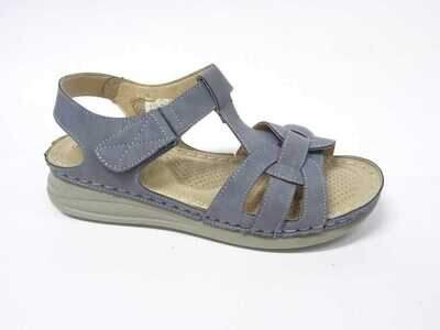 Sandały damskie 7AH2307-7.BLUE (36/41,12par)