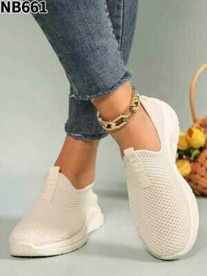 Buty sportowe damskie 7ANB661.BEIGE (36/41,12par)