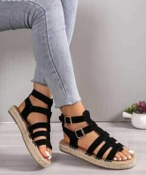 Sandały damskie 7AJH366.BLACK (36/41,12par)