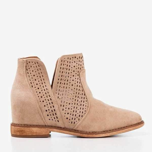 Botki damskie 7AA3733-39.BEIGE (36/41,12par)