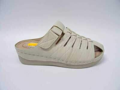 Klapki damskie 7AJL815.BEIGE (36/41,12par)