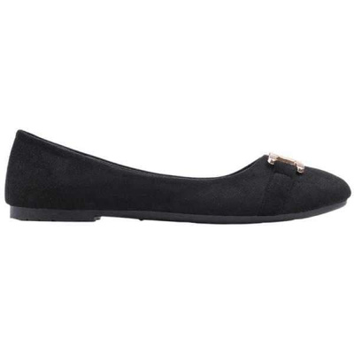 Balerinki damskie F22-1.BLACK (36/41,12par)