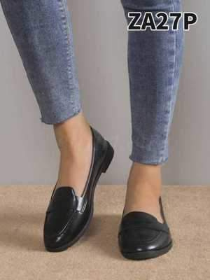 Balerinki damskie 7AZA27.BLACK (36/41,12par)