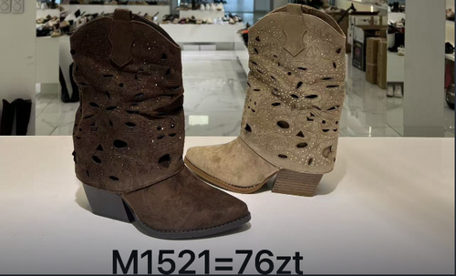 Botki damskie 7AM1521.KOLORDOWYBORU (36/41,12par)