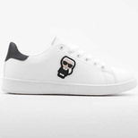 Buty sportowe damskie B1244-2.WHITE/BLACK (36/41,12par)