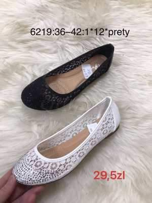 Balerinki damskie 7A6219.KOLORDOWYBORU (36/42,12par)
