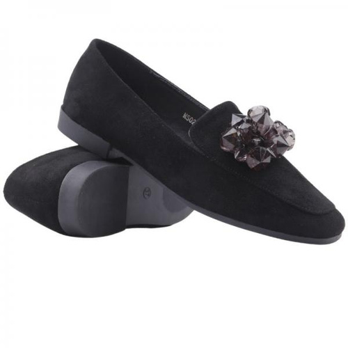 Balerinki damskie MS02-1.BLACK (36/41,12par)