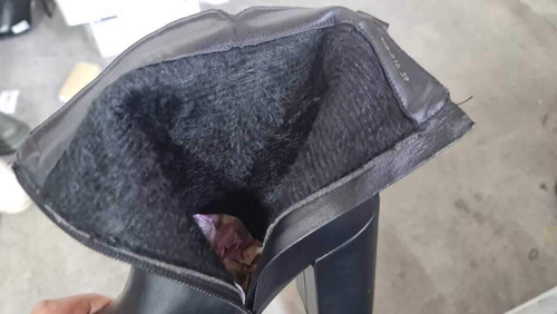 Botki damskie 168-516.BLACK PU (36/41,12par)