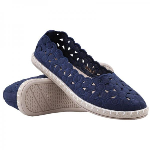 Balerinki damskie F17A-7.NAVY (36/41,12par)